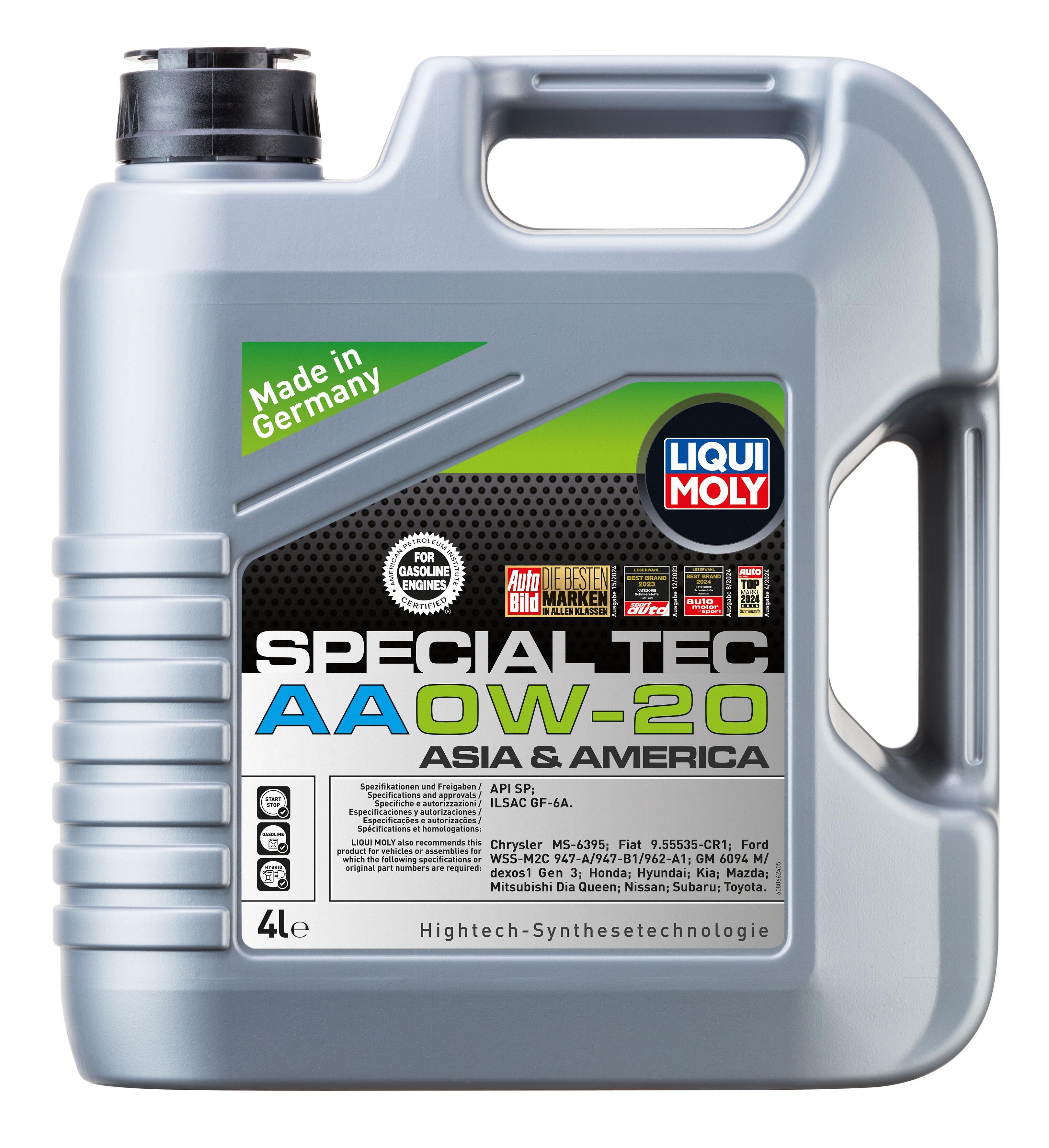 LQM-9705Special Tec AA 0W-20 Motor Yağı (4 Litre) 9705LIQUI MOLY