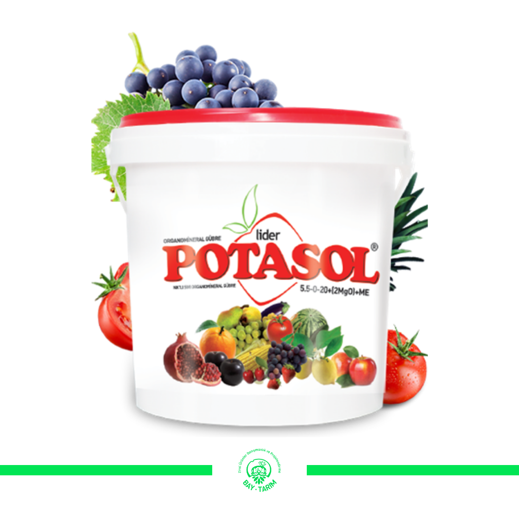 LİDER POTASOL PLUS ® 5,5-0-20+(2MgO)+ME 1KG