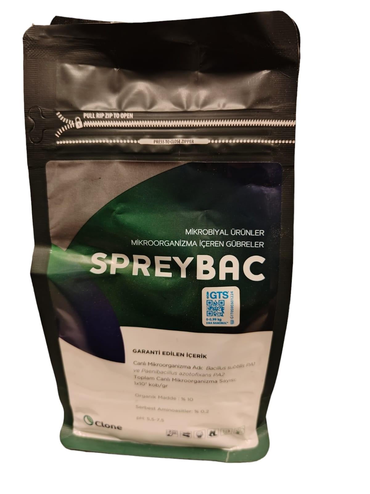 SPREYBAC MİKROBİYAL GÜBRE 1 KG