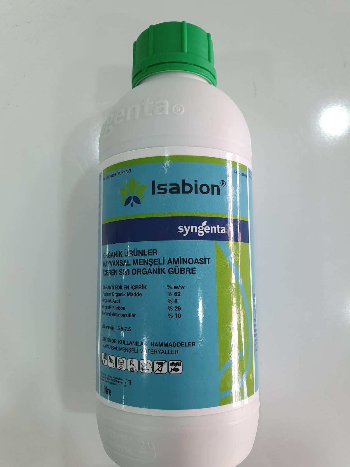 syngenta Isabion Hayvansal Menşeli Aminoasit Içeren Sıvı Organik Gübre 1 Lt İSABİON