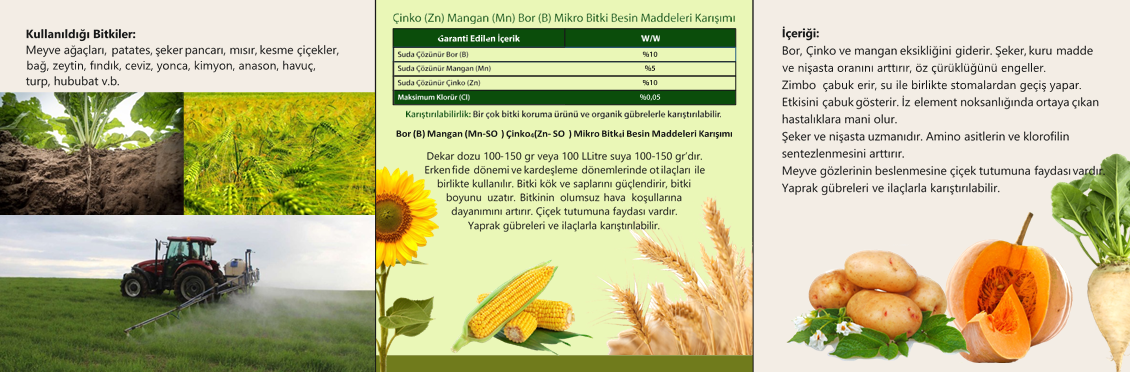 ZİMBO 1 KG(BOR-ÇİNKO-MANGAN)