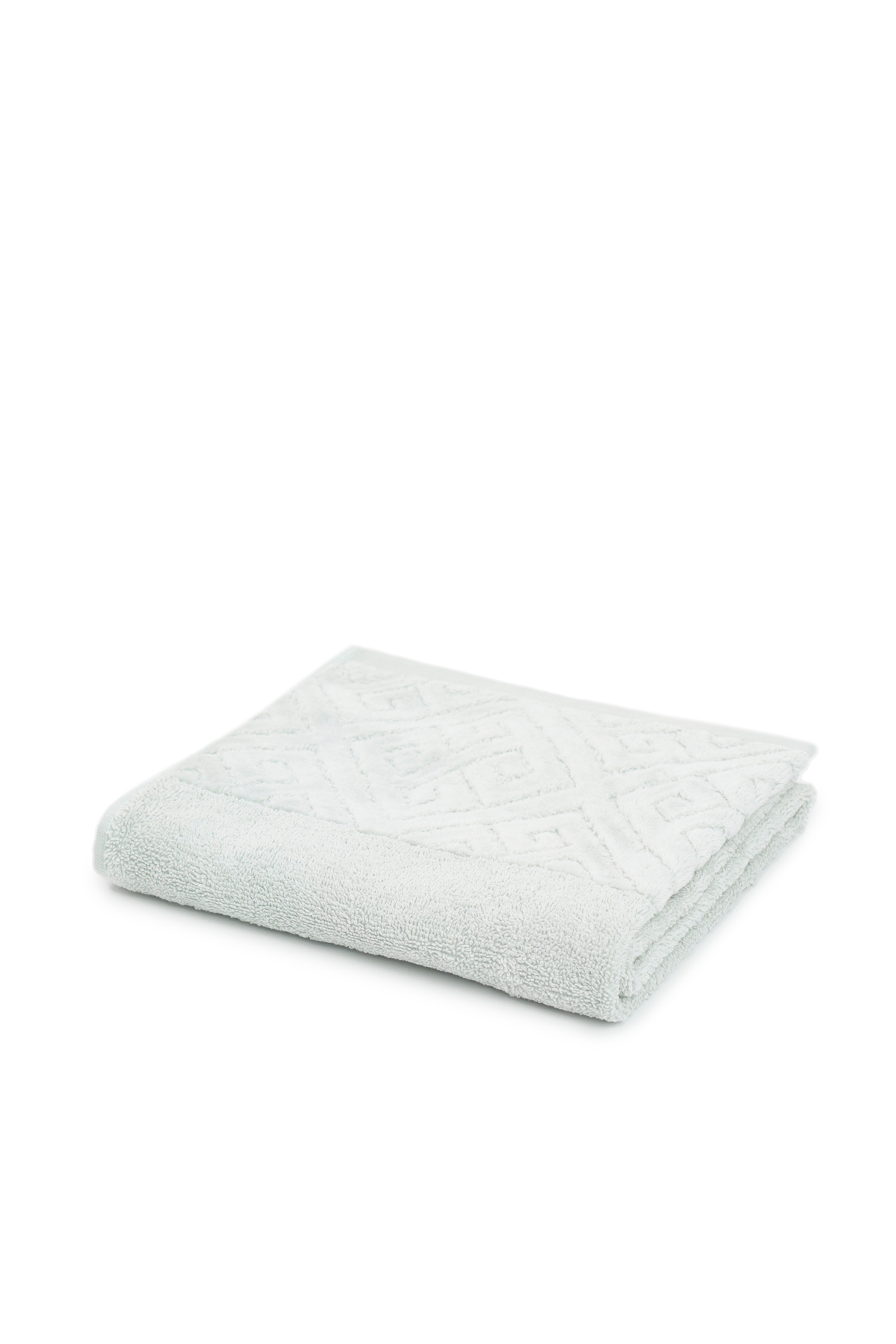 %100 Pamuk Banyo ve Baş Havlu Seti Mint