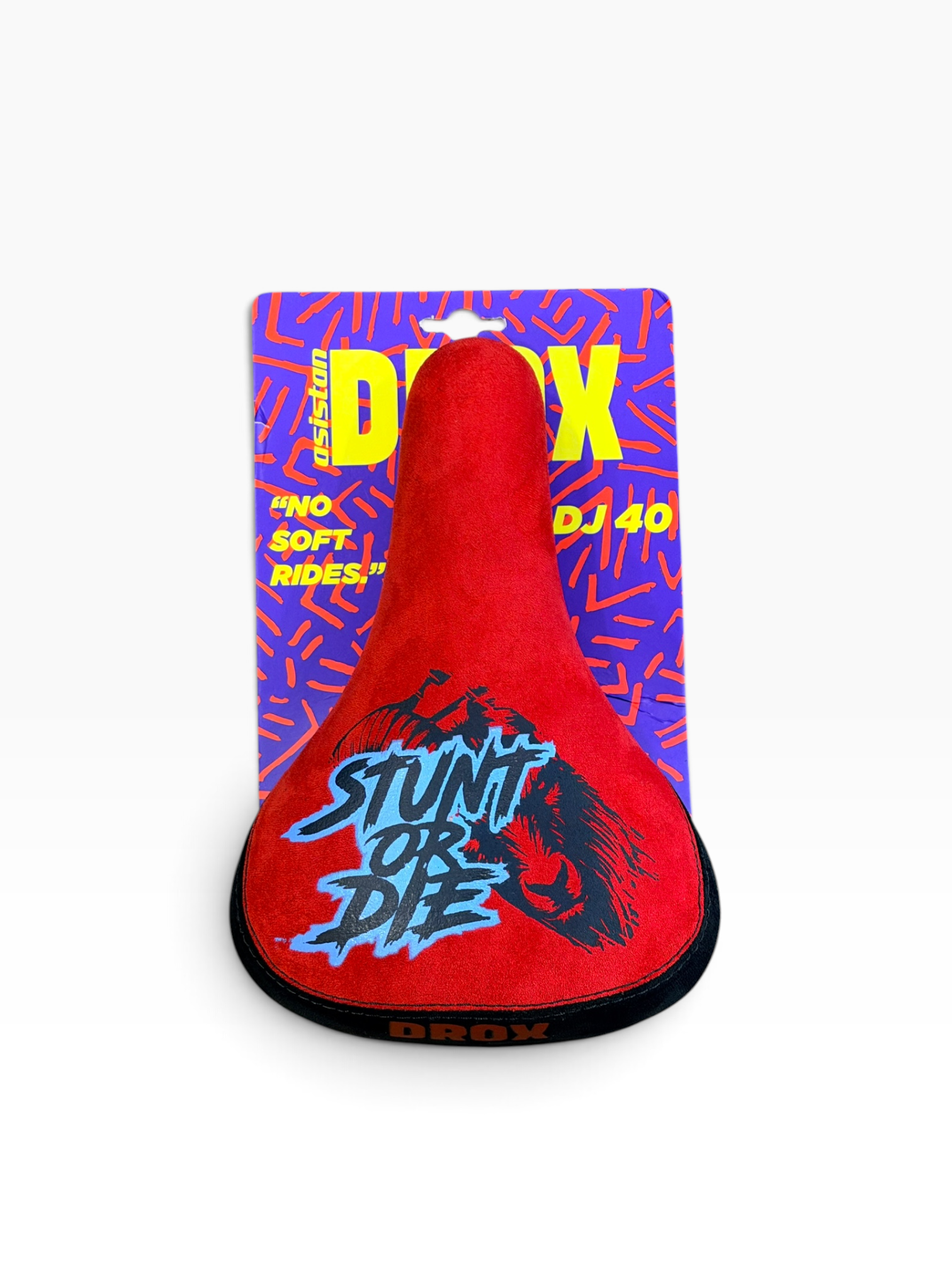 Asistan Drox DJ40 Kırmızı Dirt Jump / Street Sele | Dağ Bisiklet