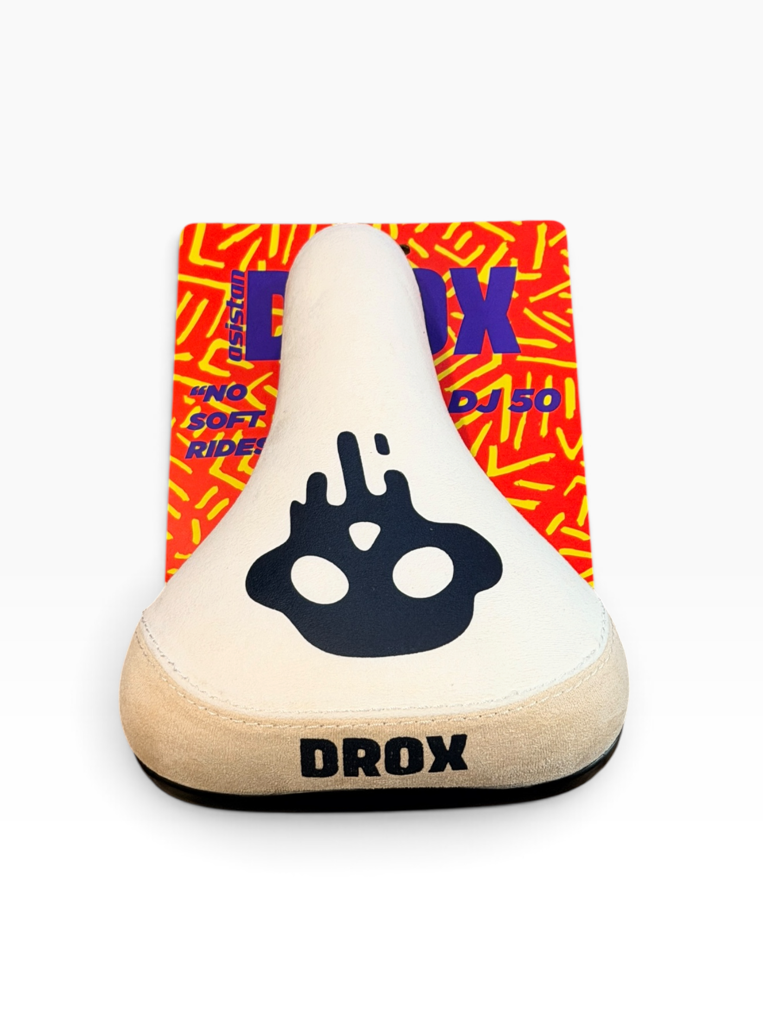 Asistan Drox DJ50 Beyaz Dirt Jump / Street Sele | Dağ Bisiklet