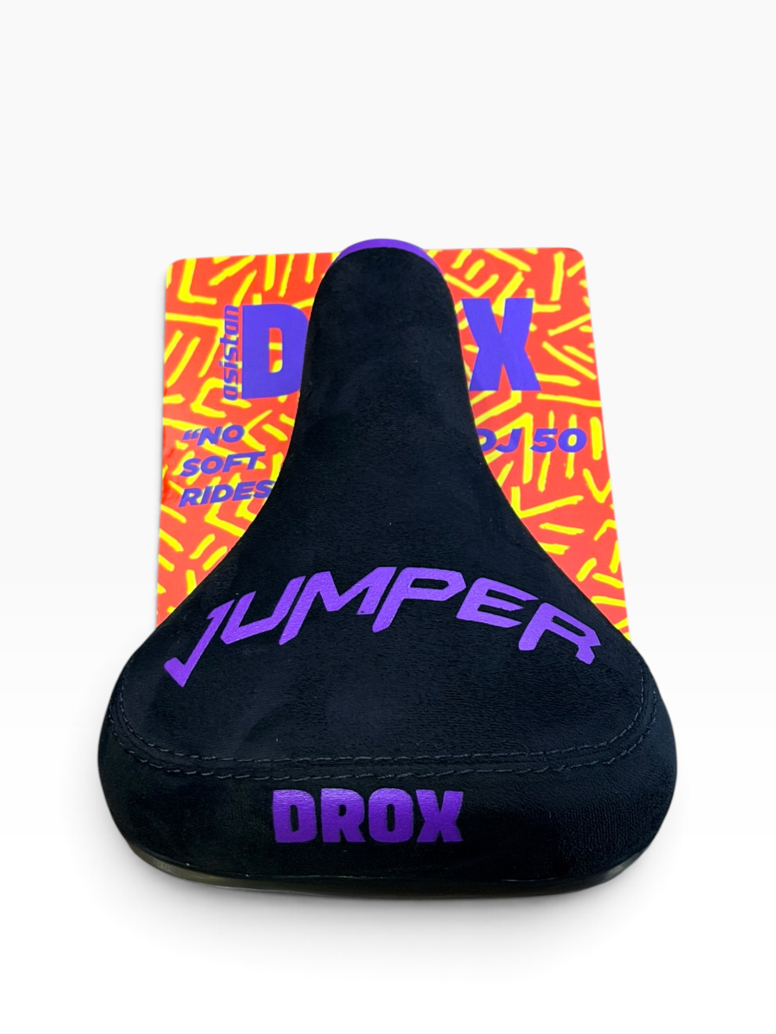 Asistan Drox DJ50 Siyah Mor Dirt Jump / Street Sele | Dağ Bisiklet