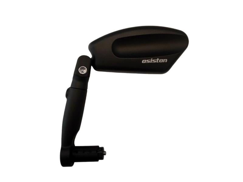 Asistan GYVER MR120 Geniş Açılı Katlanabilir Bisiklet Dikiz Aynası (Gidon Ucu Tipi)