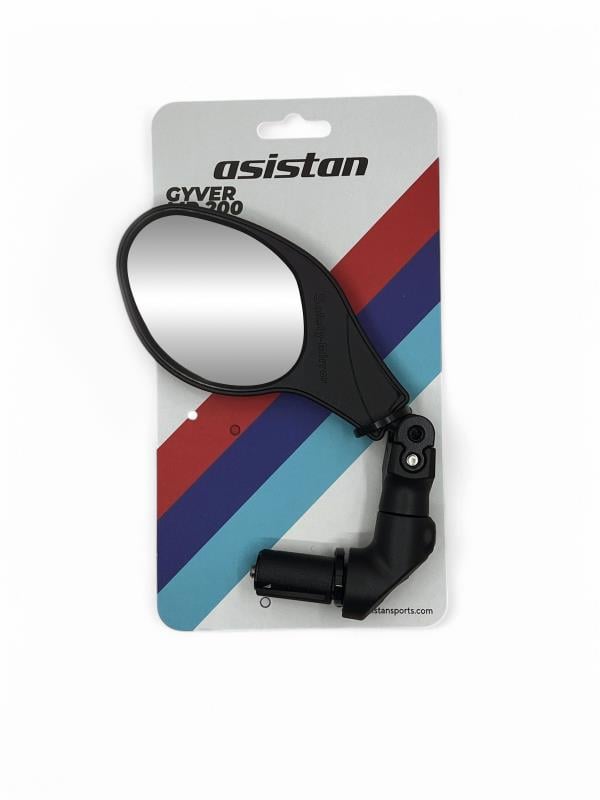 Asistan GYVER MR200 Gidon Ucu Reflektörlü Katlanabilir Bisiklet Aynası