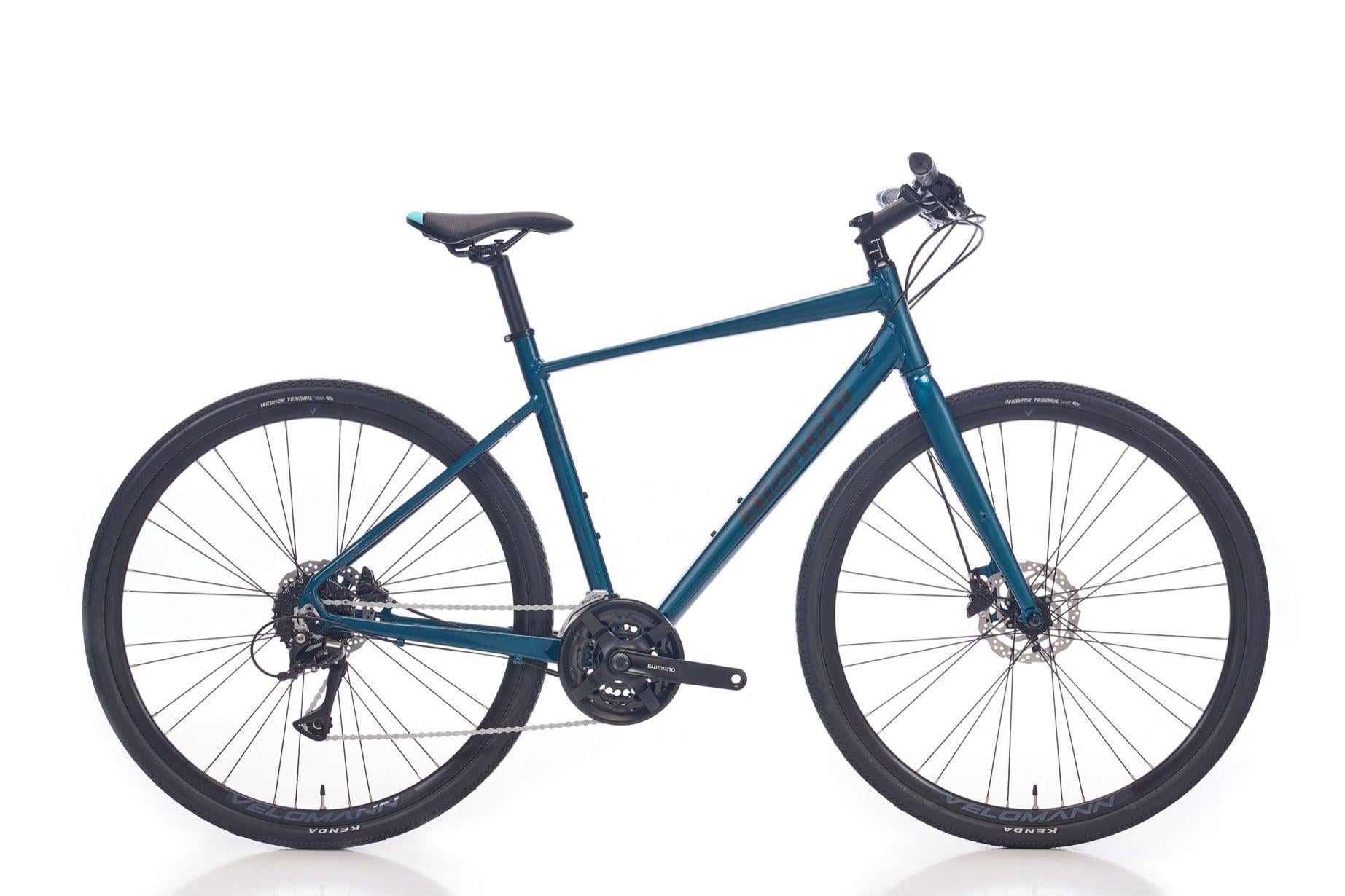 Bianchi Nirone 7 Acera 28 Jant Şehir Bisikleti | 24 Vites | Hidrolik Disk Fren