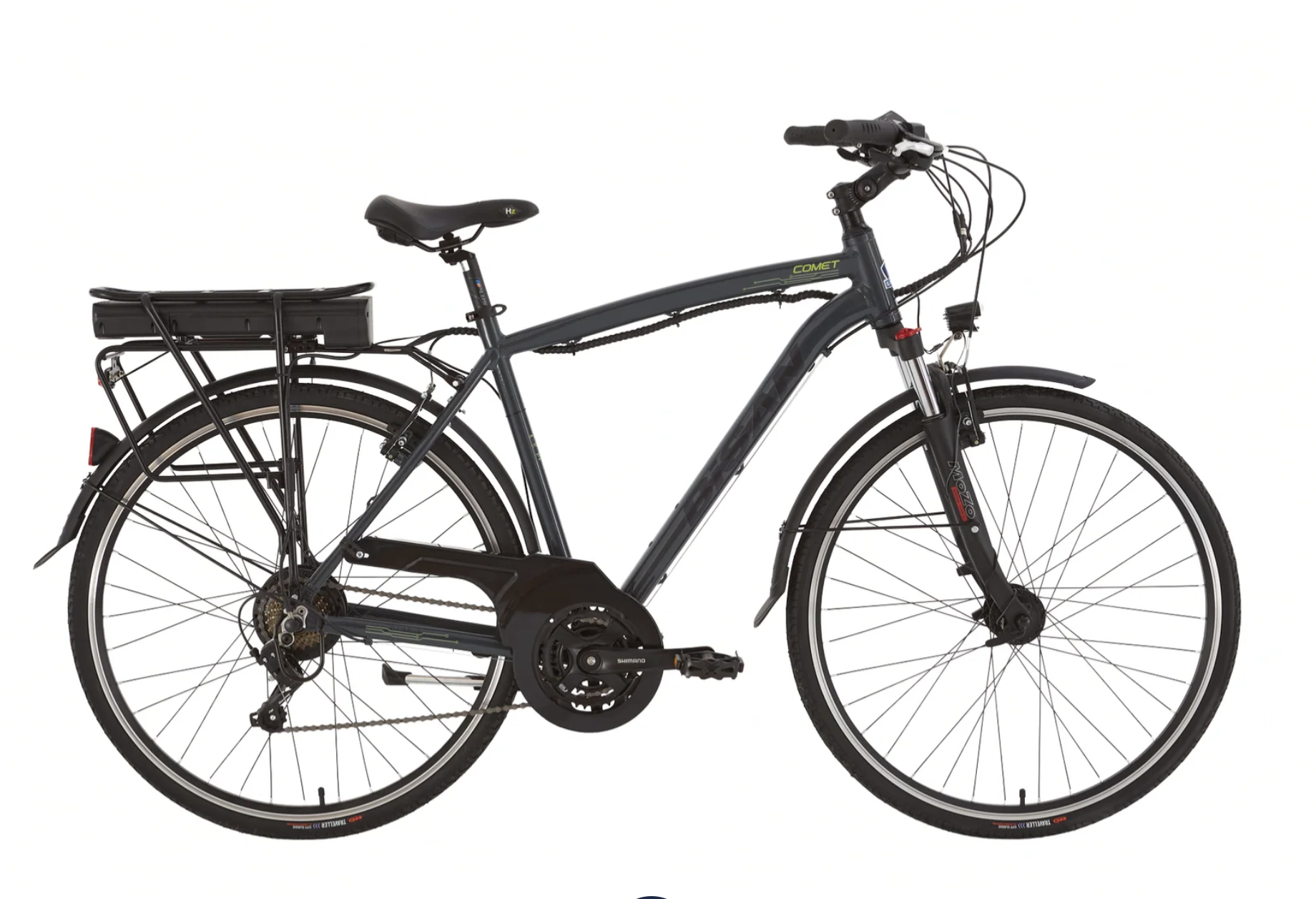 Bisan Comet Elektrikli Bisiklet | 3x7 Vites | Ananda Motor | 70 Km Menzil