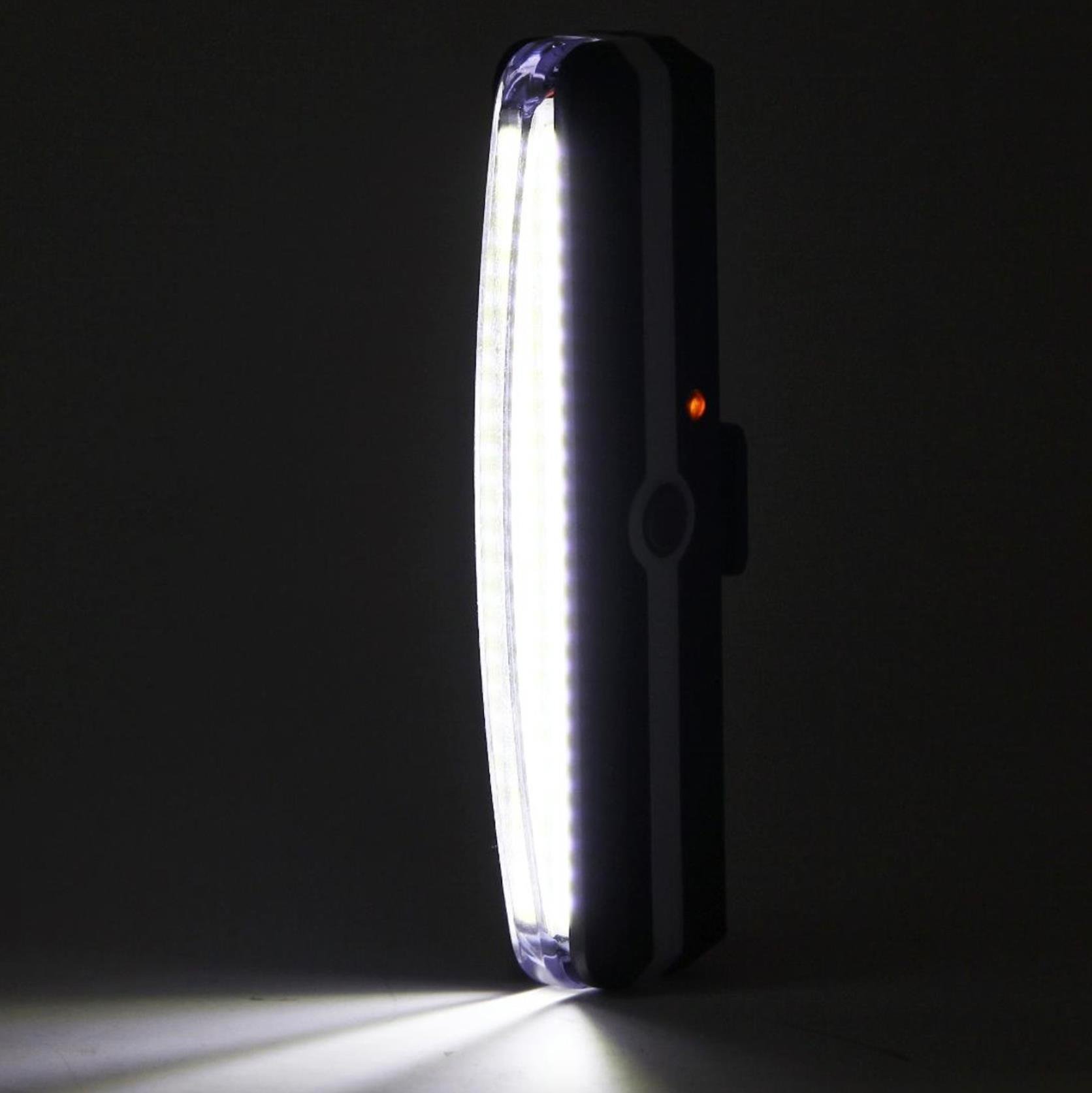BİSİKLET ARKA LAMBA IŞIK STOP 100 LUMEN USB ŞARJLI BEYAZ