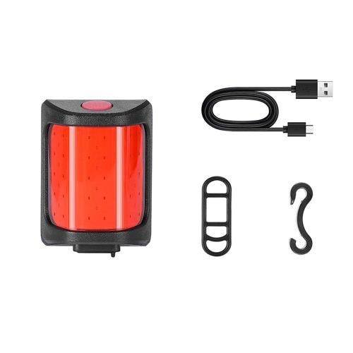 BİSİKLET ARKA LAMBA STOP USB ŞARJLI SÜPER LED XBYC-6043