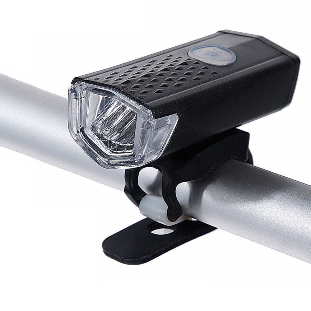 BİSİKLET  ÖN LAMBA FAR AYDINLATMA  300 LM USB ŞARJLI