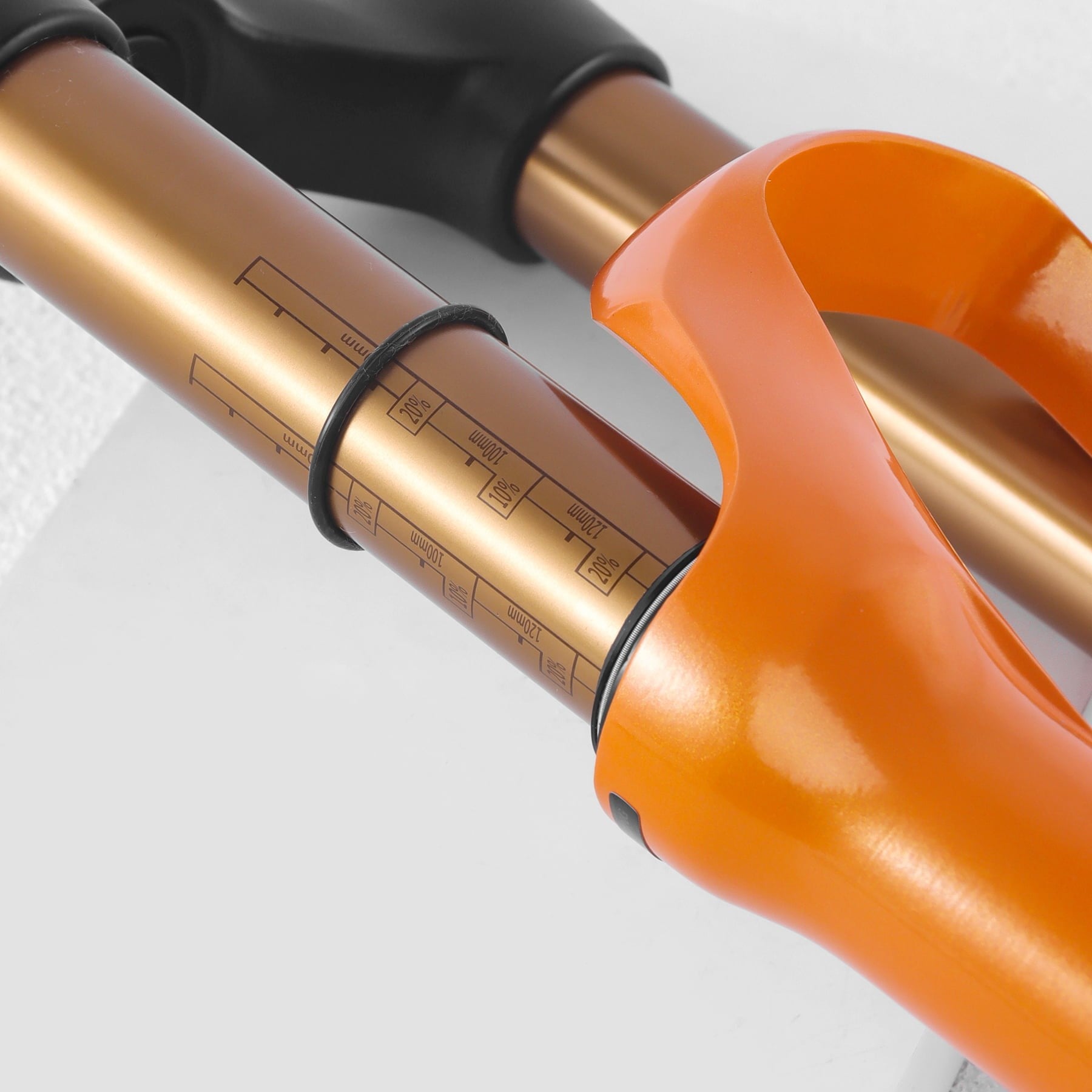 Bolany 27.5 Jant Turuncu Havalı Amortisör 120mm Gidondan Kilitlemeli