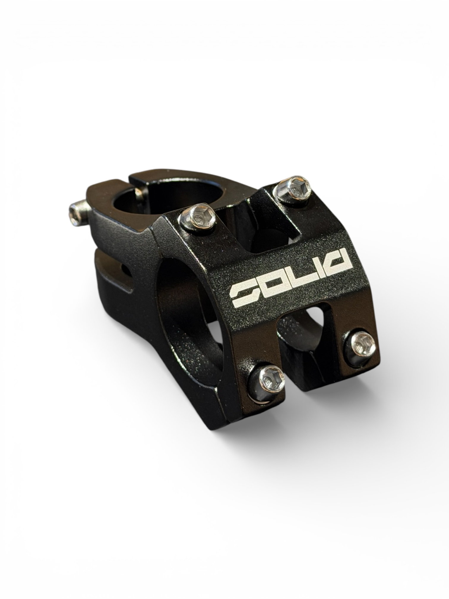 İmpact Solid 31.8 mm Siyah Bisiklet Gidon Boğazı | Alüminyum Stem