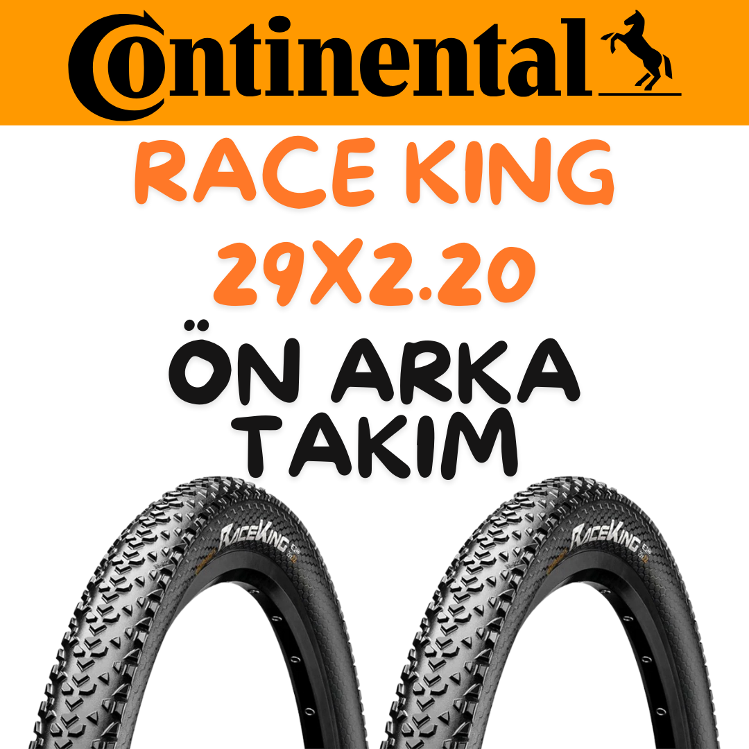 2本セットContinental Race King 2.0 29インチ タイヤ KAMPANYALI SET CONTİNENTAL RACEKİNG 29X2.20 ÖN ARKA DIŞ LASTİK