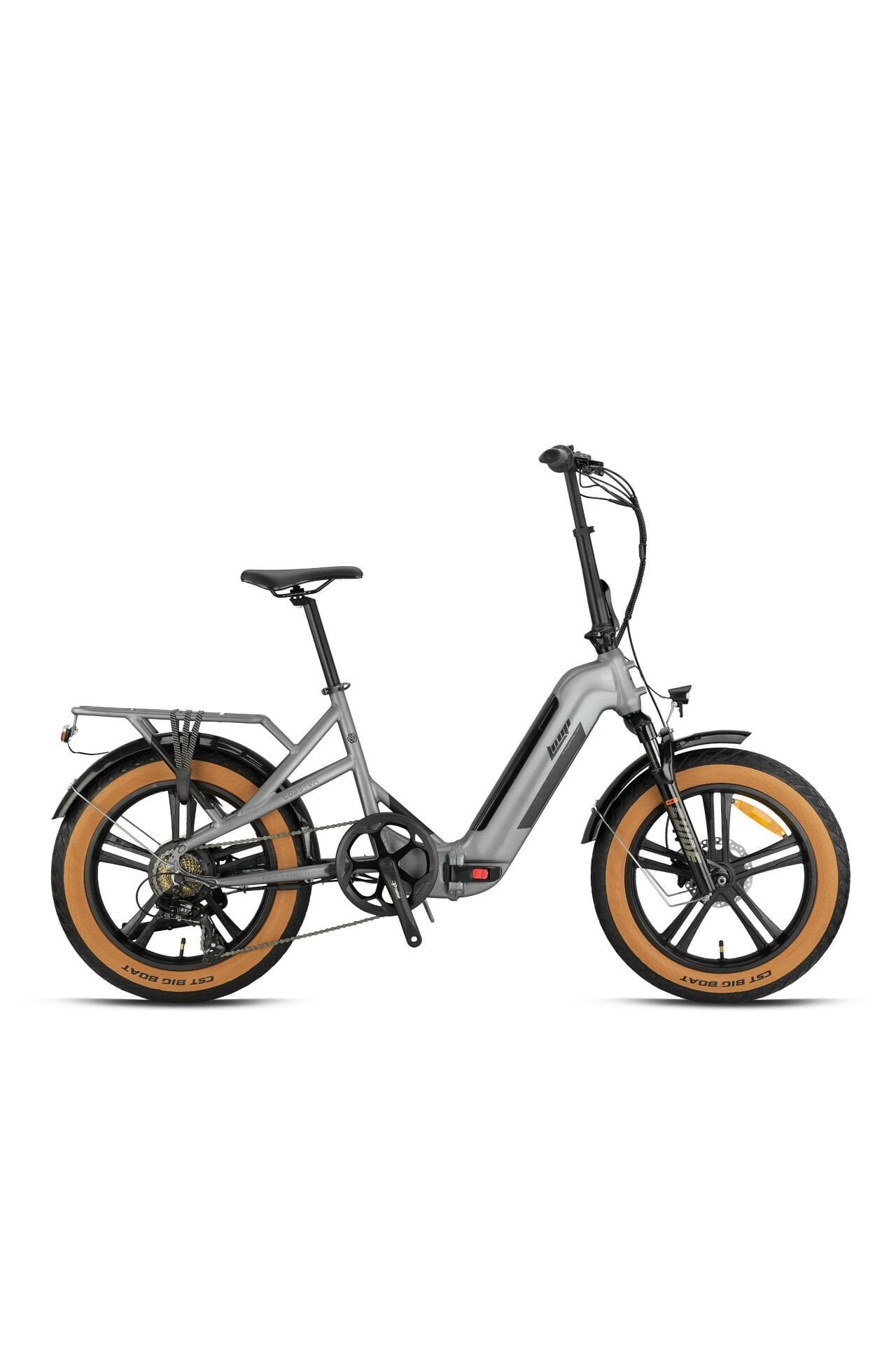 Loop Coaster 20 Jant Elektrikli Katlanır Bisiklet | 250W Motor, 504Wh Batarya, Hidrolik Fren