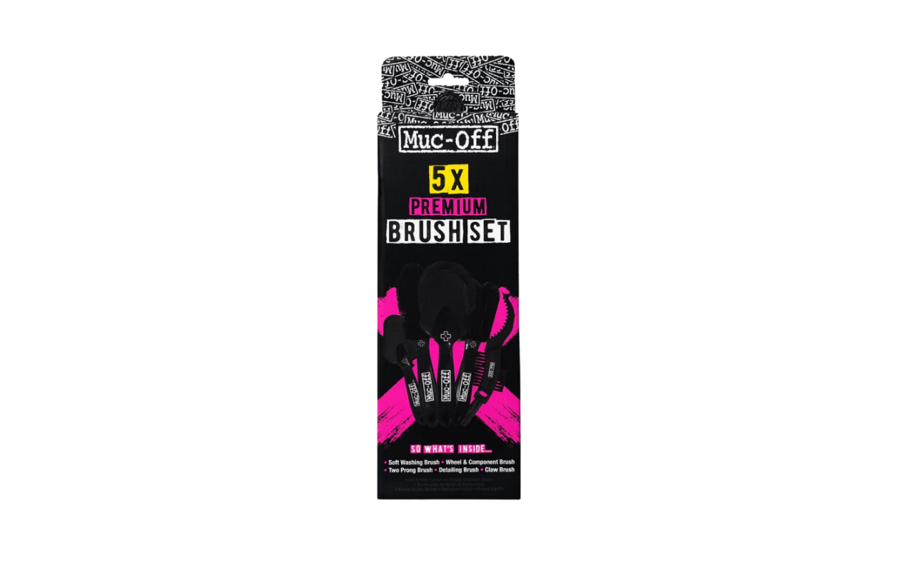 MUC-OFF 5X PREMİUM BİSİKLET YIKAMA FIRÇA ( BRUSH ) SETİ