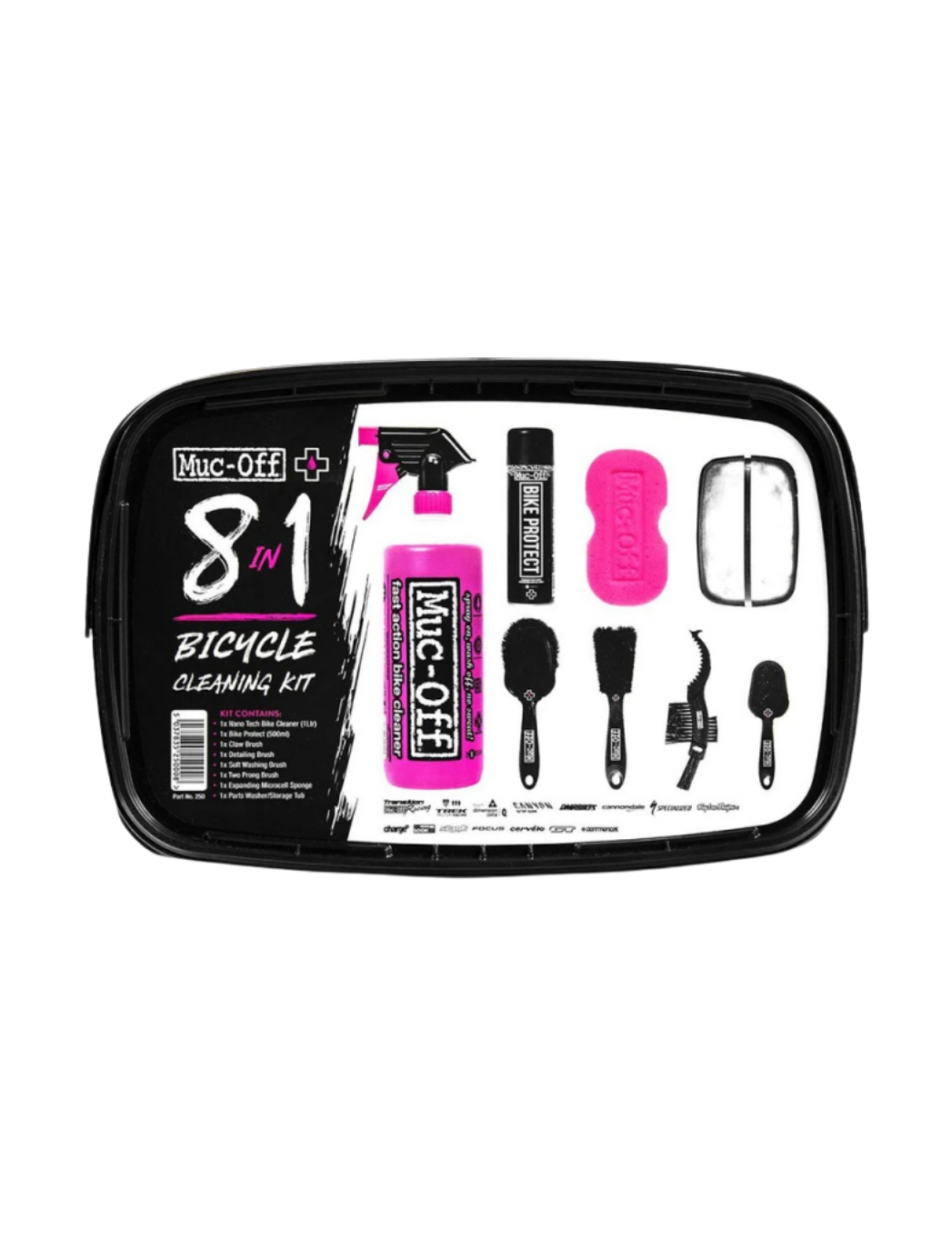 MUC-OFF 8İN1 BİSİKLET TEMİZLEME SETİ KUTULU