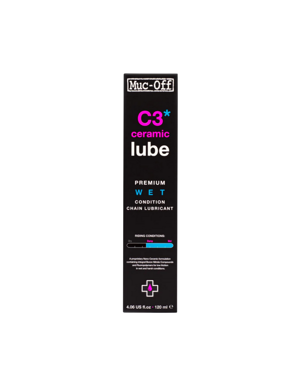 MUC-OFF C3 WET WEATHER CERAMİC BİSİKLET ZİNCİR YAĞI 120 ML