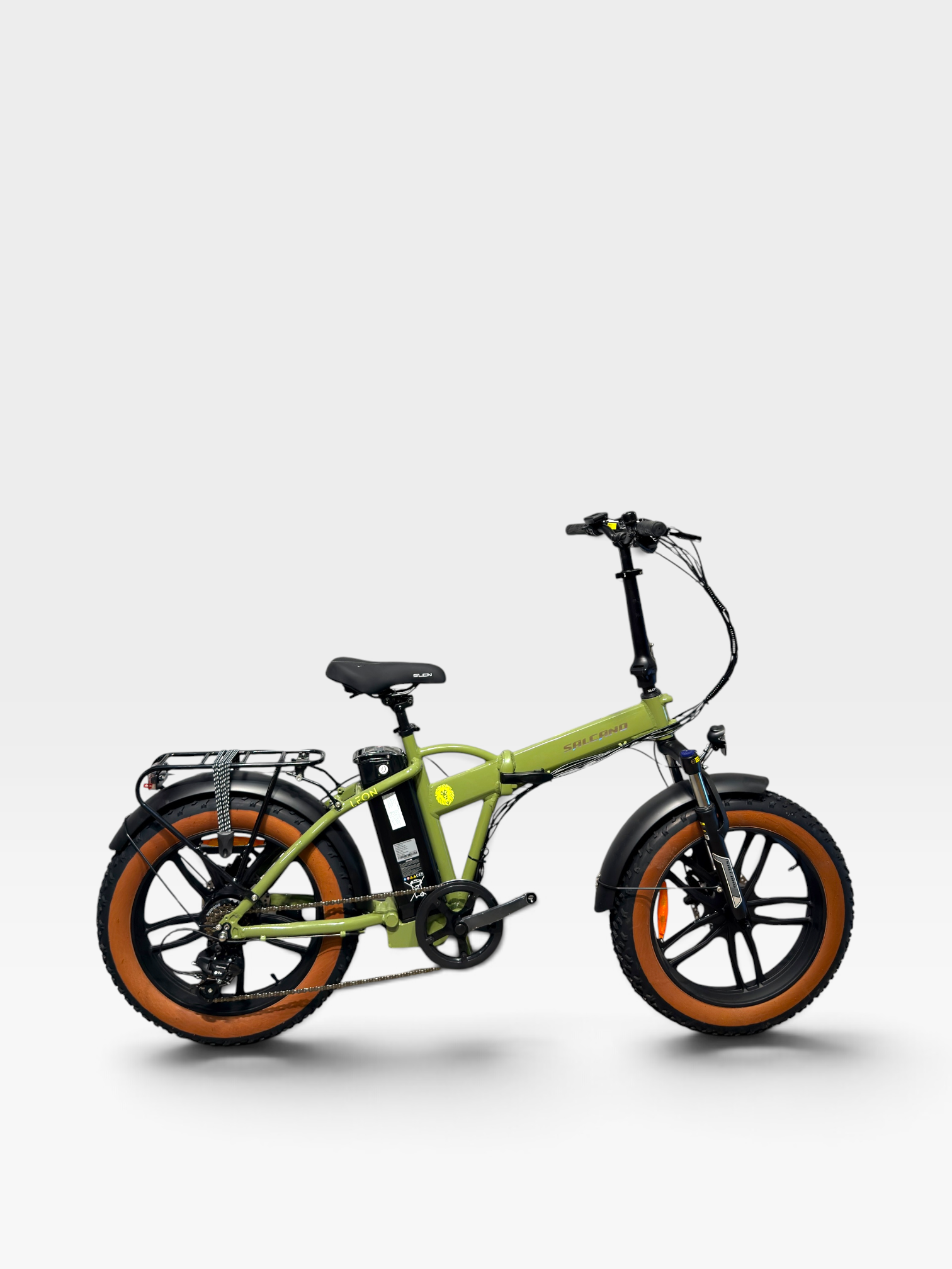 Salcano Leon 7 Speed Elektrikli Fat Bike 250W Gaz Kollu 20”