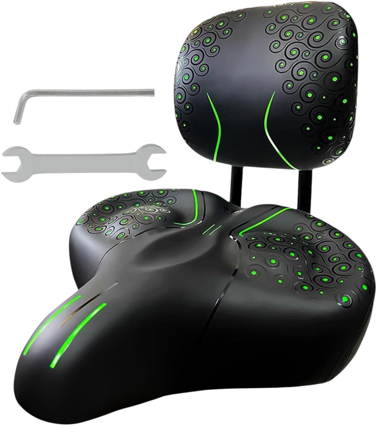 Sırt Dayamalı Ultra Konforlu Geniş Bisiklet Selesi – Ergonomik Tasarım ve Montaj Seti Dahil