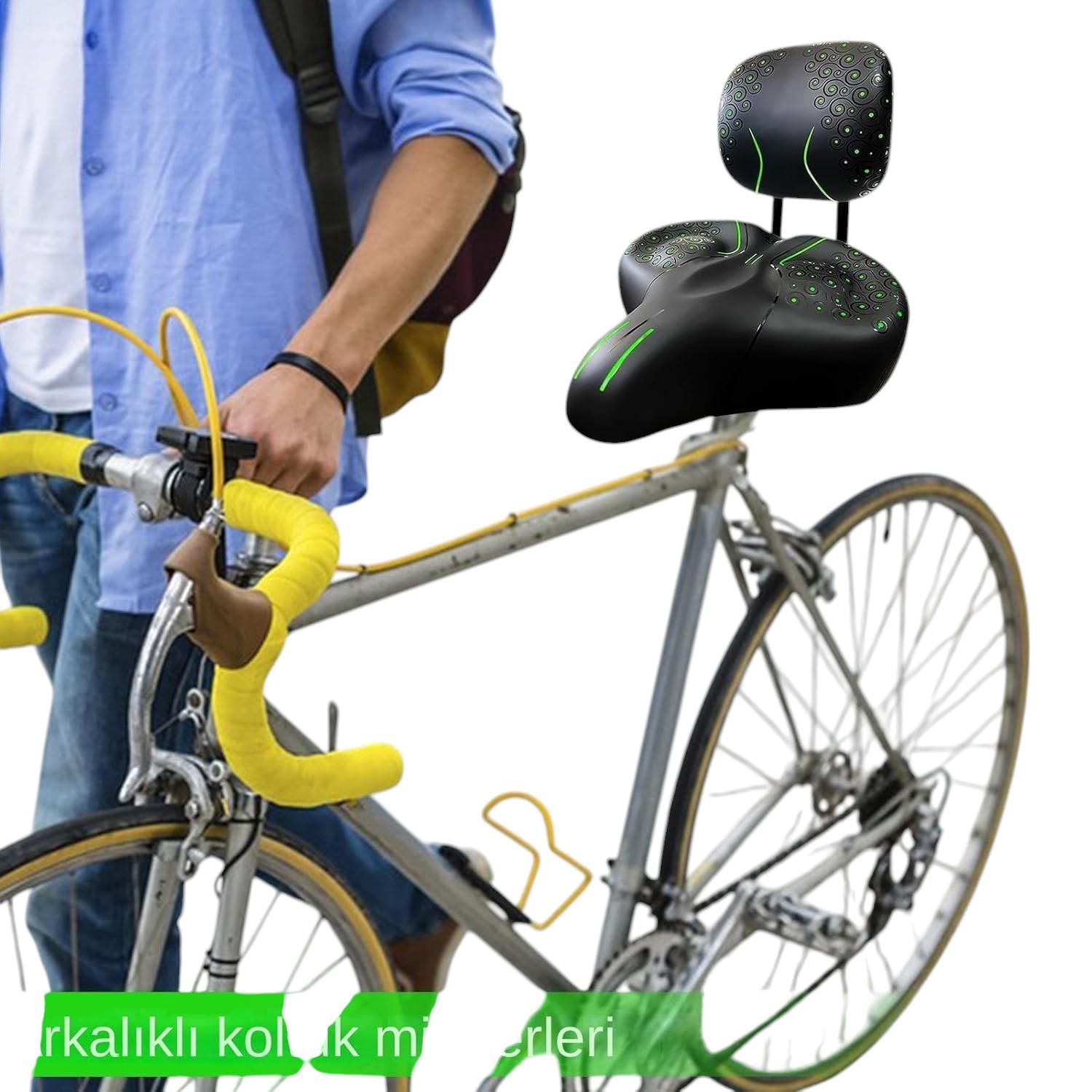 Sırt Dayamalı Ultra Konforlu Geniş Bisiklet Selesi – Ergonomik Tasarım ve Montaj Seti Dahil