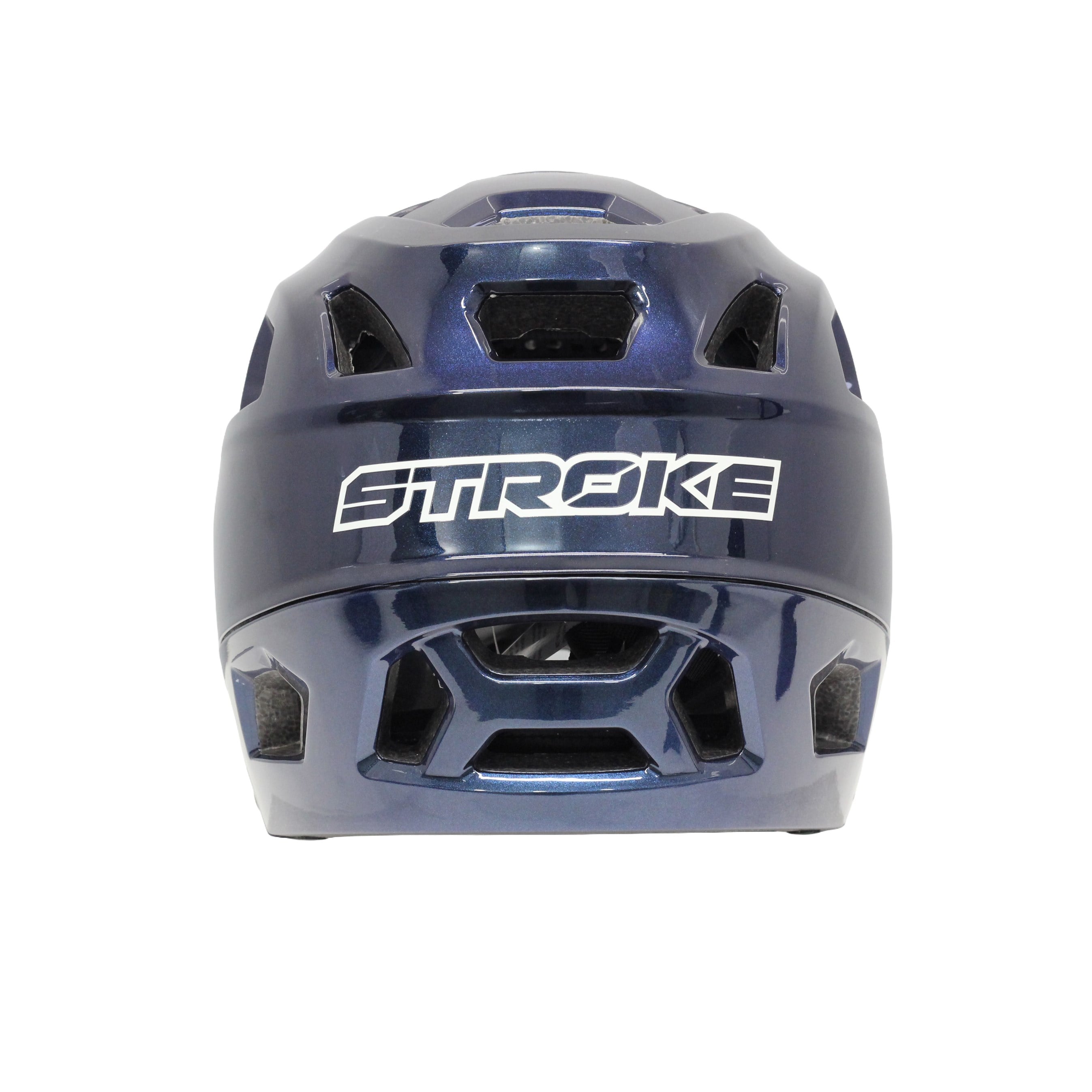 STROKE Full Face Downhill / Enduro Kask – Mavi/Mor