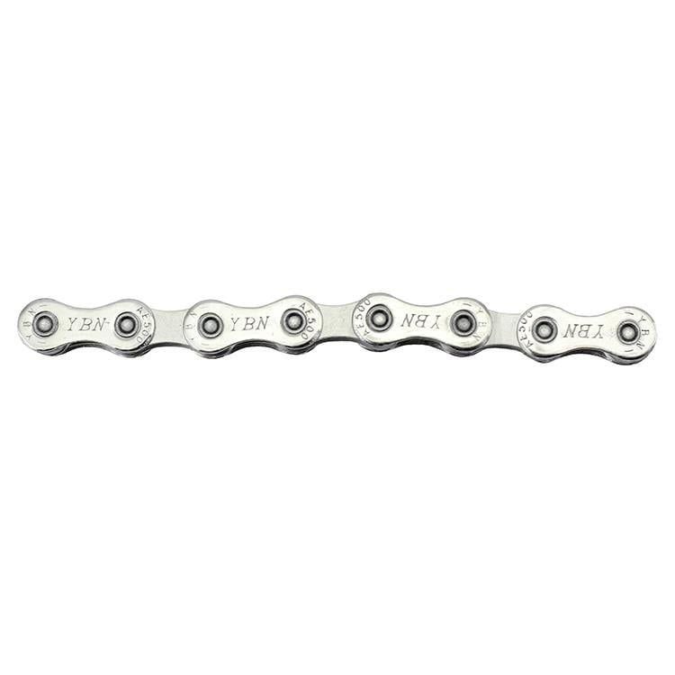 YBN AE500-S2 Silver 11S Bisiklet Zincir Shimano Cues Uyumlu