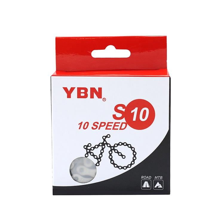 YBN S10 BİSİKLET ZİNCİR 10S SİLVER MTB-ROAD
