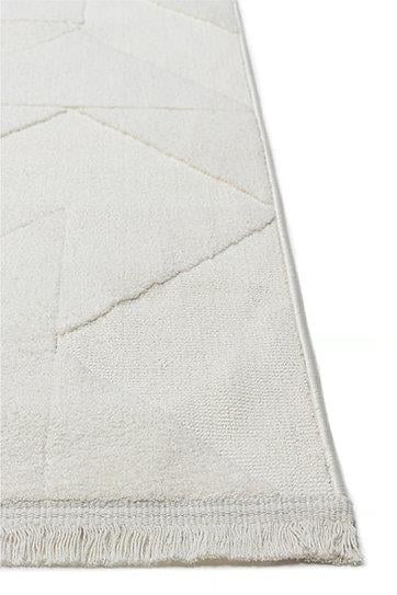 Havana -HV03 Cream Pelüş Dokulu Makine Halısı