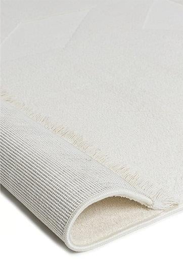 Havana -HV03 Cream Pelüş Dokulu Makine Halısı