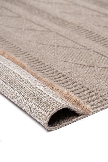 Verona - Beige Makrome Dokuma Halı