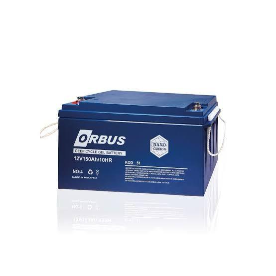 ORBUS 150 AH JEL AKÜ