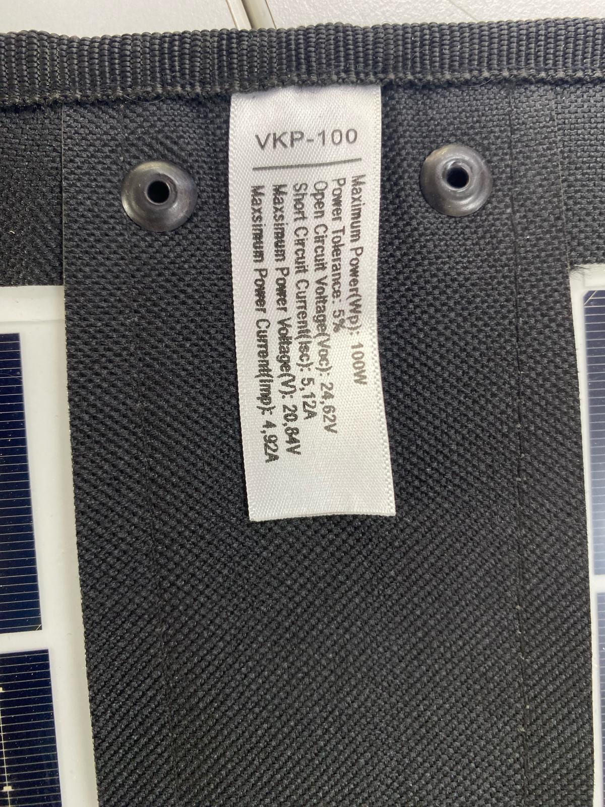 TEKNİKSOLAR 100W KATLANABİLİR SOLAR PANEL