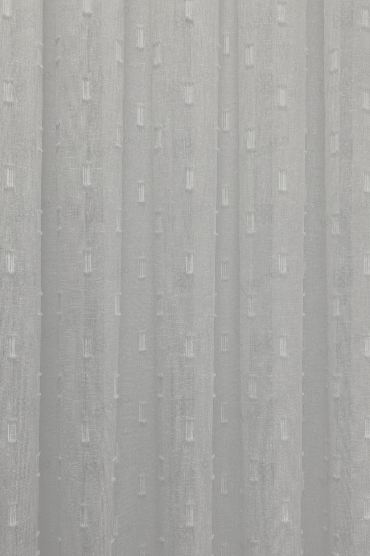 İskandinav Serisi Bohem Helsa Desen Keten Ekru Tül Perde