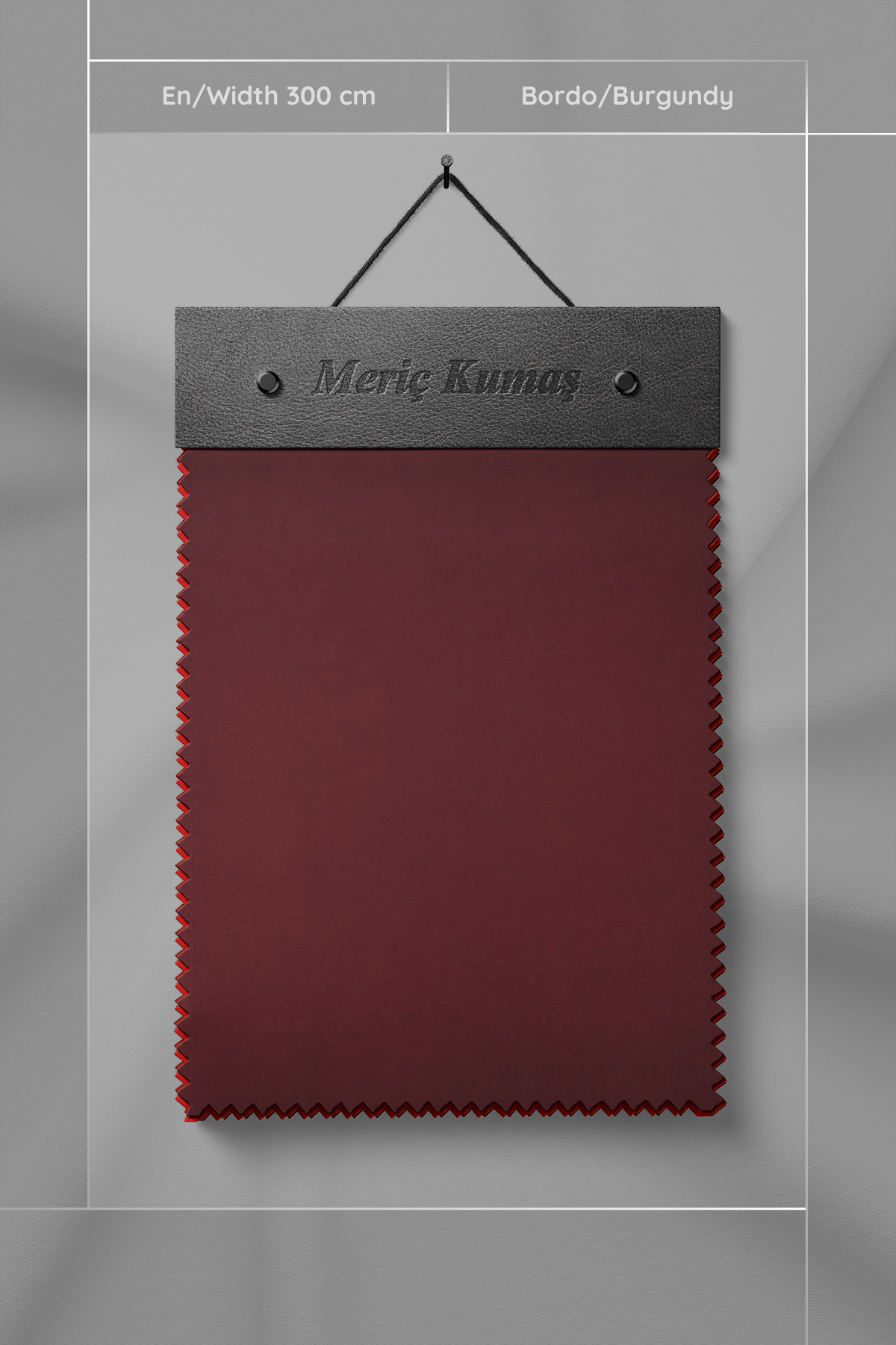 Kadife Dokulu Serisi Bordo Kumaş