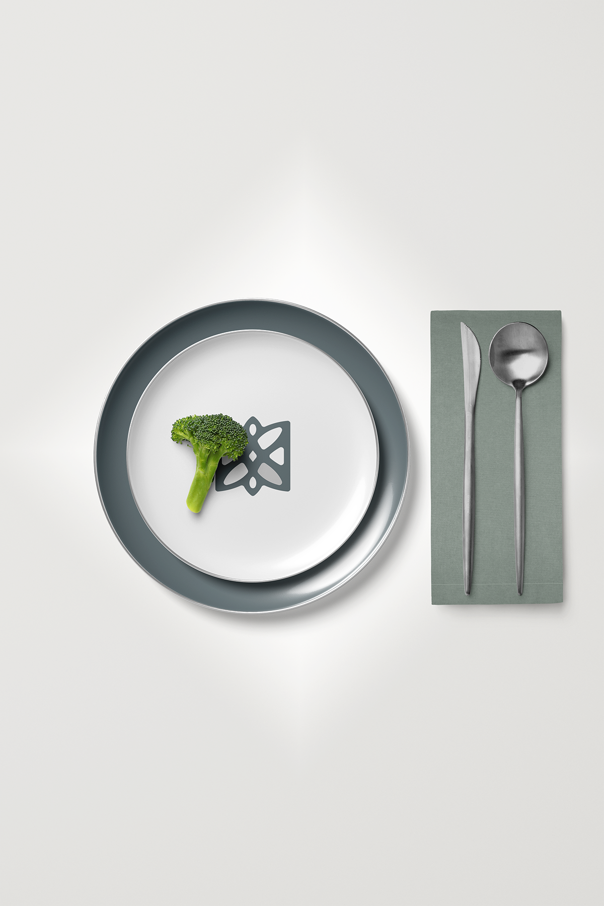 Kadife Dokulu Serisi Çağla Yeşili 6'lı Servis Peçetesi