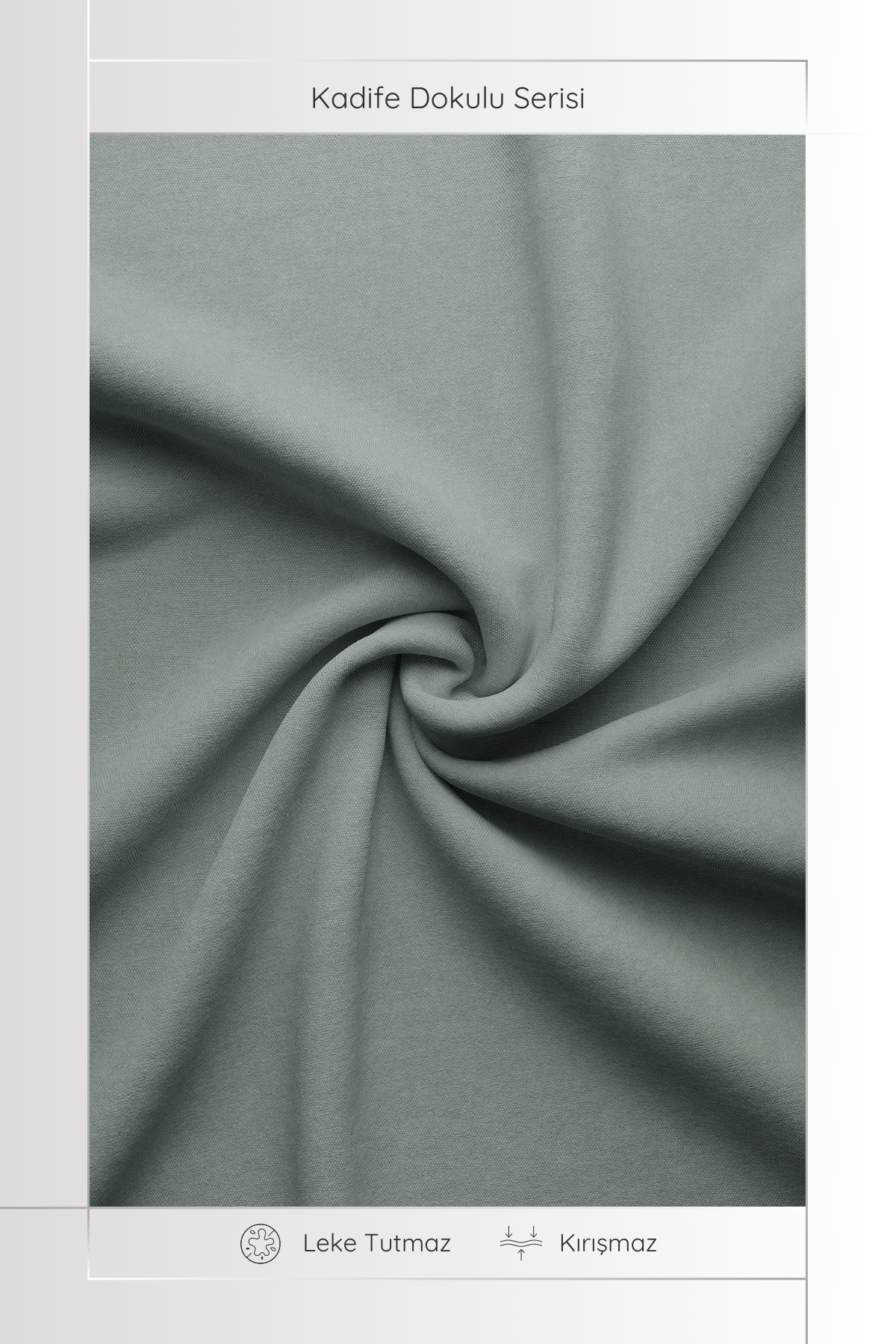 Kadife Dokulu Serisi Çağla Yeşili Runner