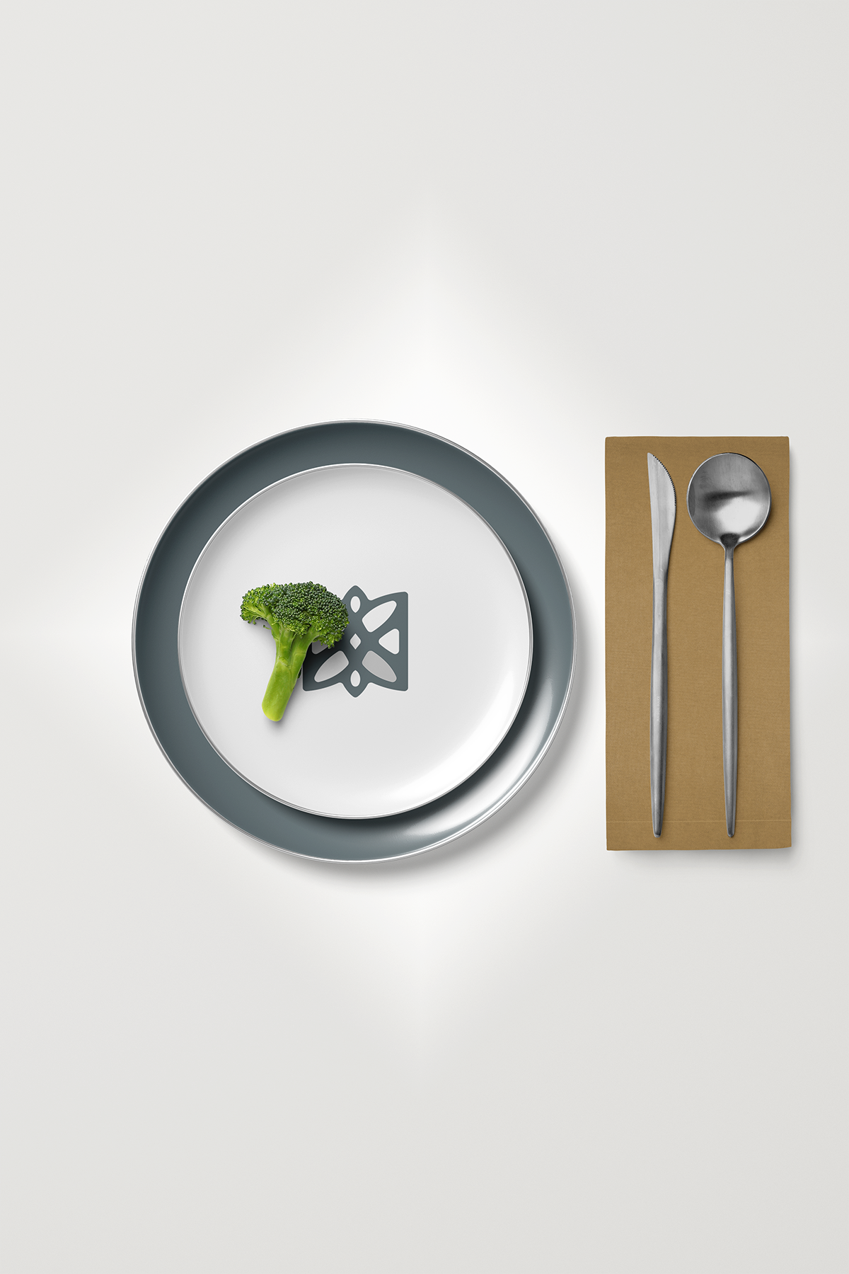 Kadife Dokulu Serisi Gold 6'lı Servis Peçetesi