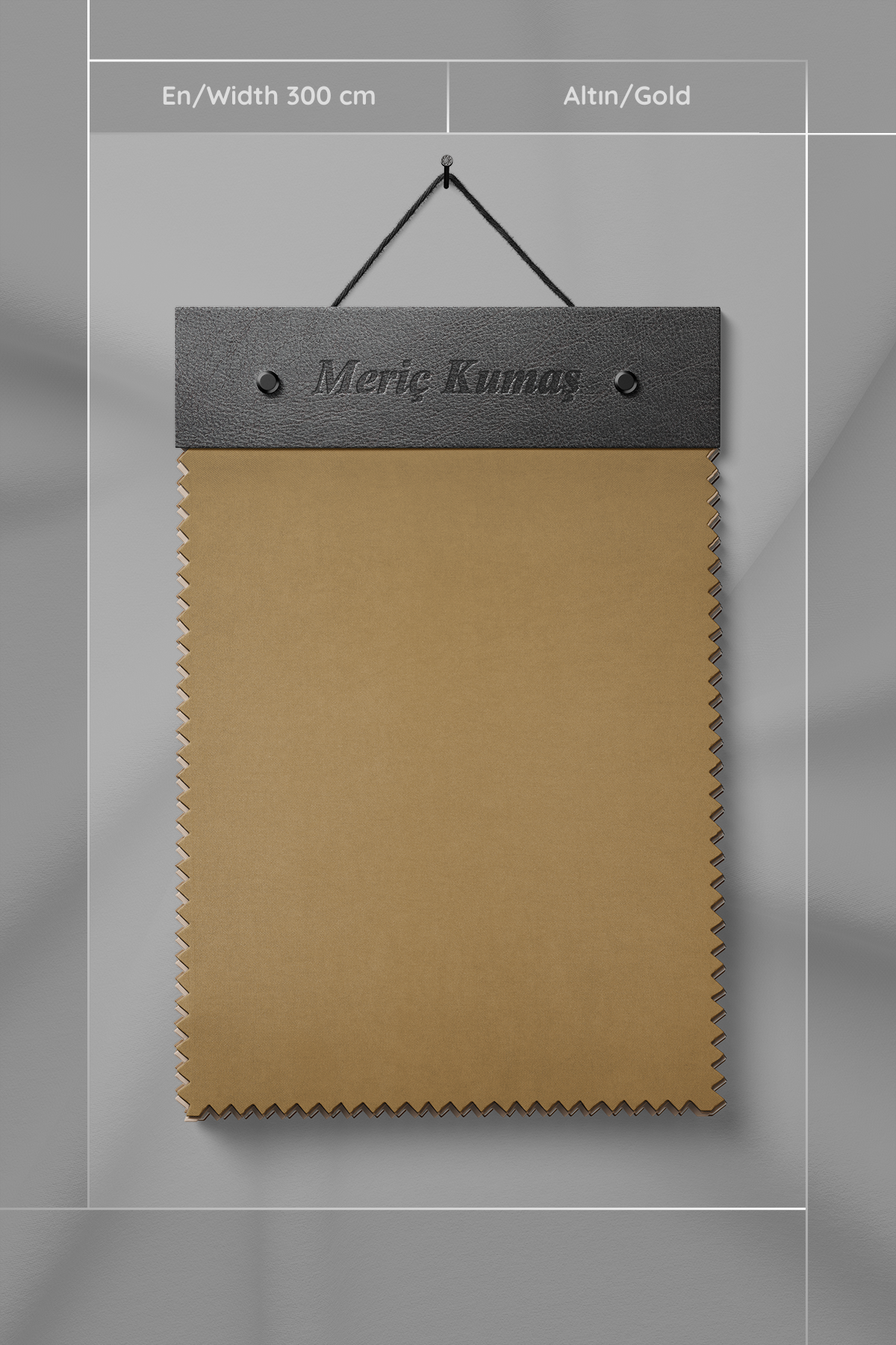 Kadife Dokulu Serisi Gold Kumaş