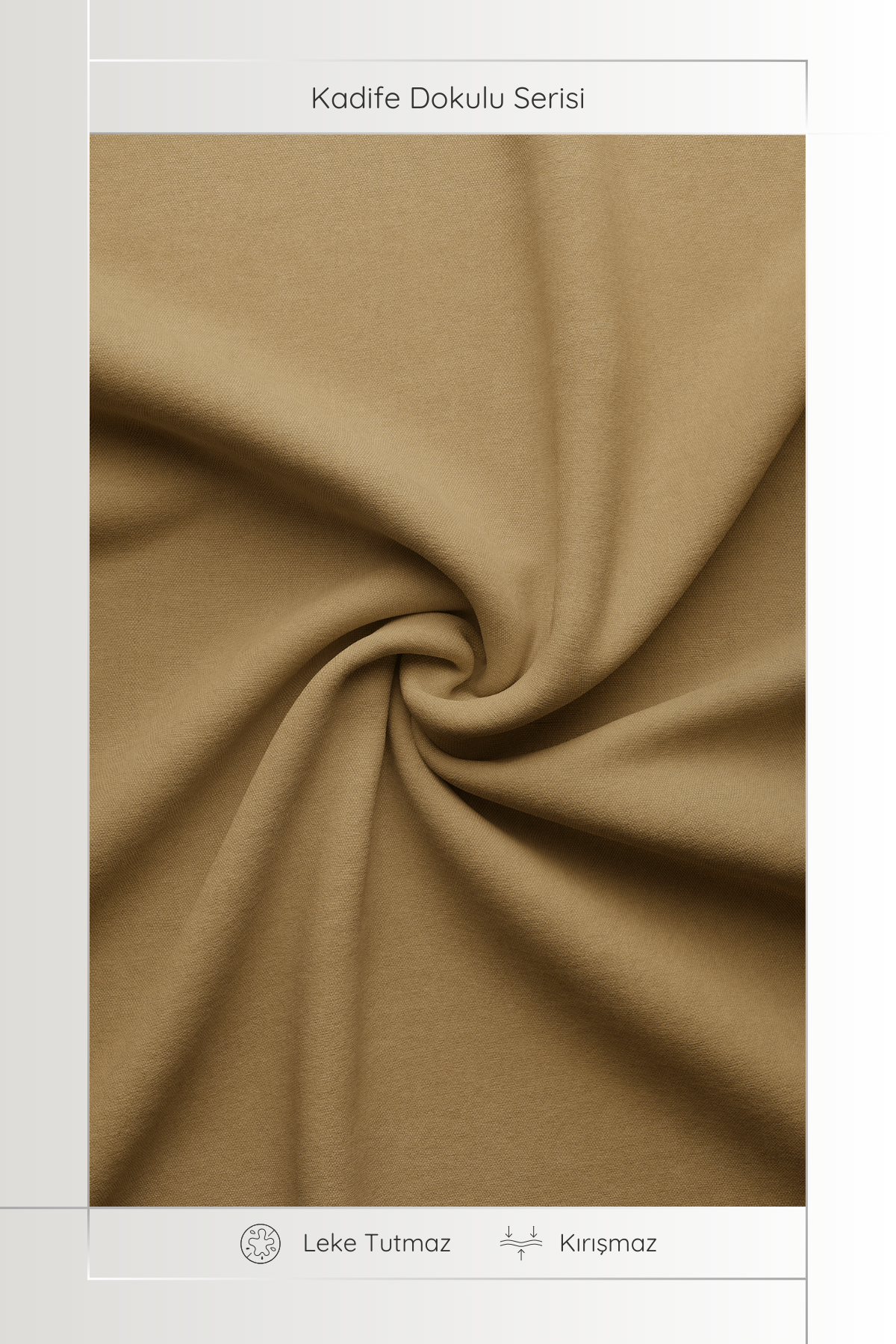 Kadife Dokulu Serisi Gold Runner