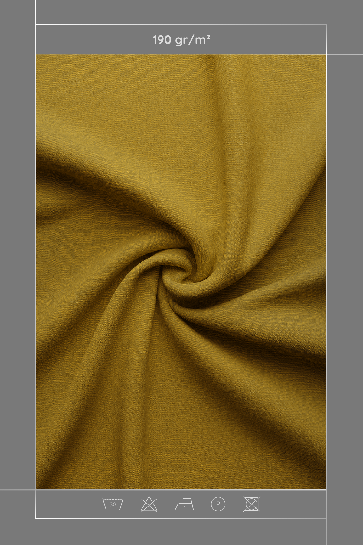 Kadife Dokulu Serisi Hardal Kumaş