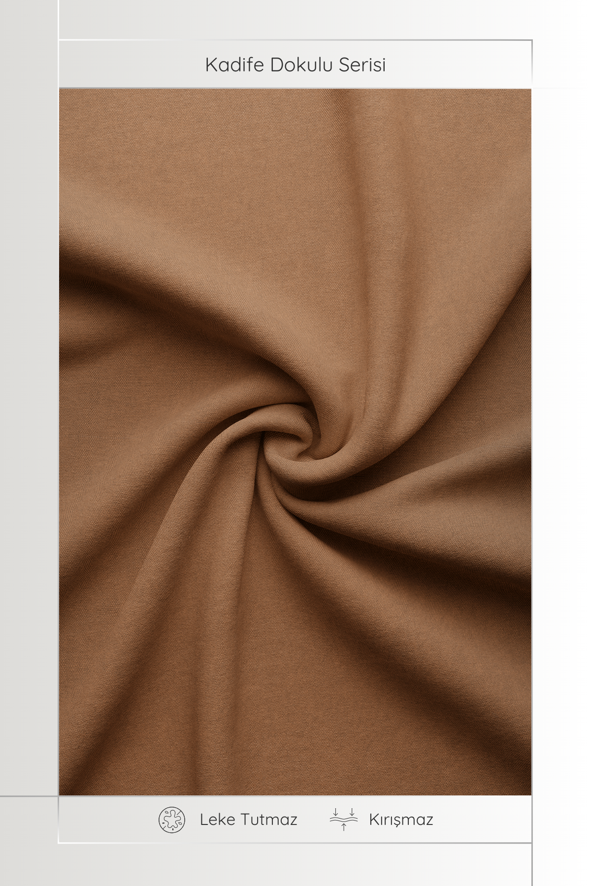 Kadife Dokulu Serisi Kakao Runner