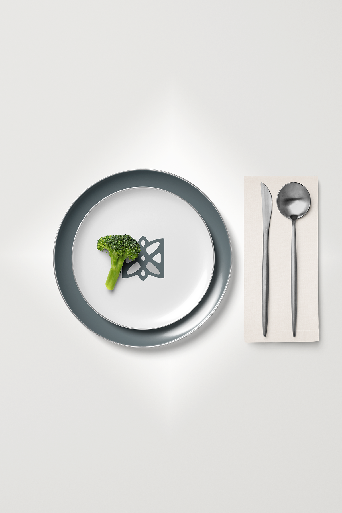 Kadife Dokulu Serisi Krem 6'lı Servis Peçetesi