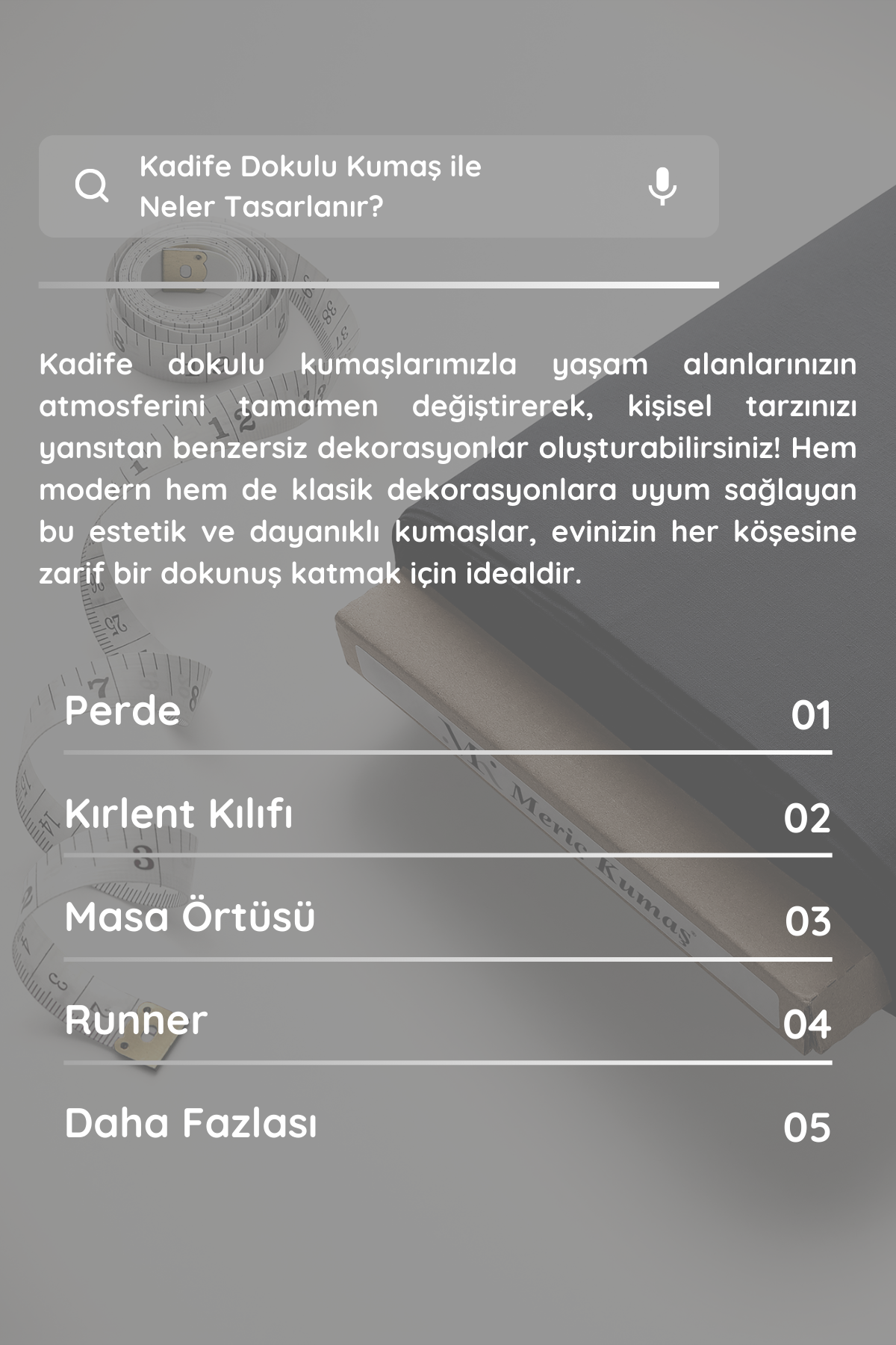 Kadife Dokulu Serisi Lacivert Kumaş