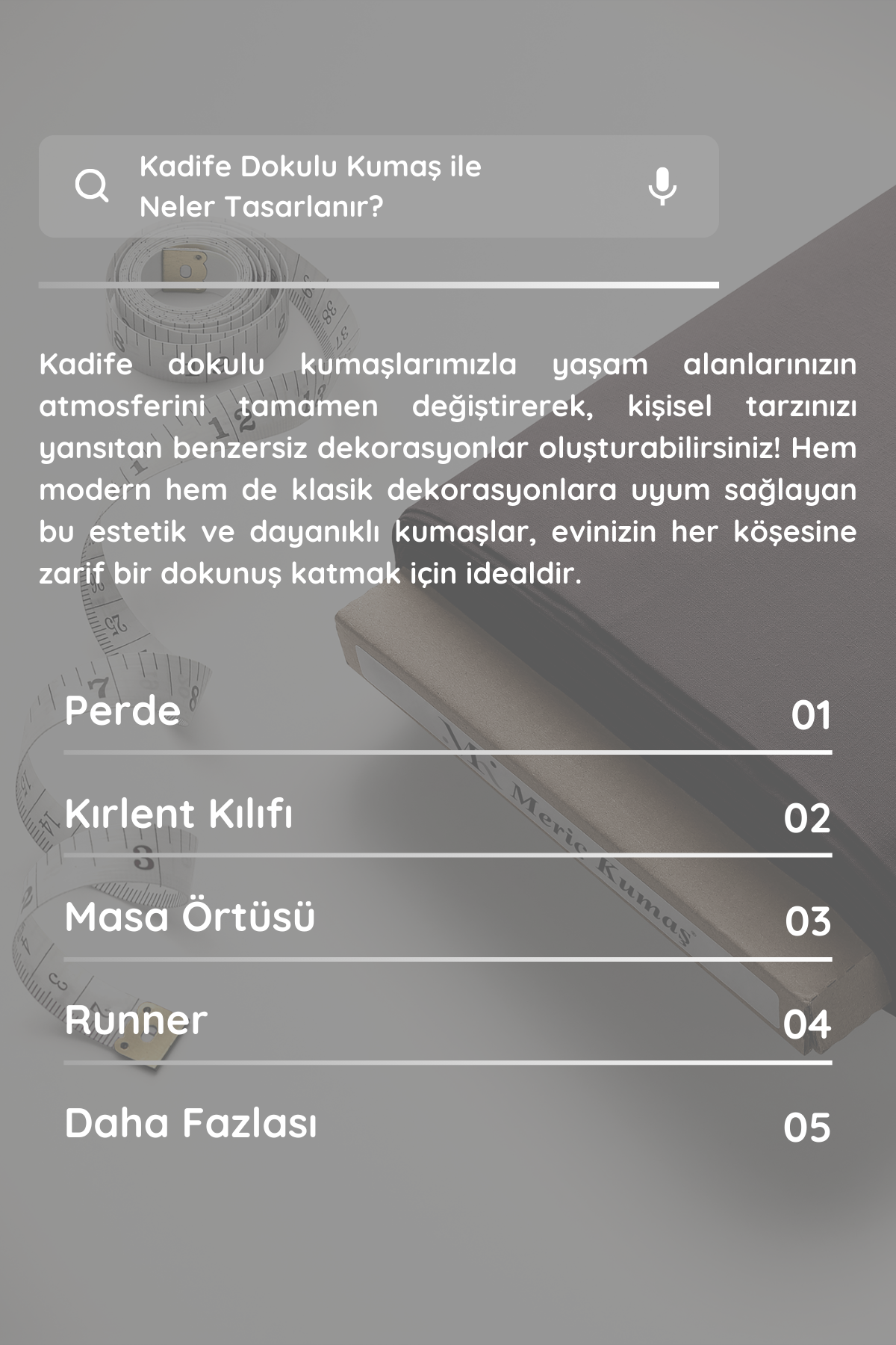 Kadife Dokulu Serisi Mürdüm Kumaş