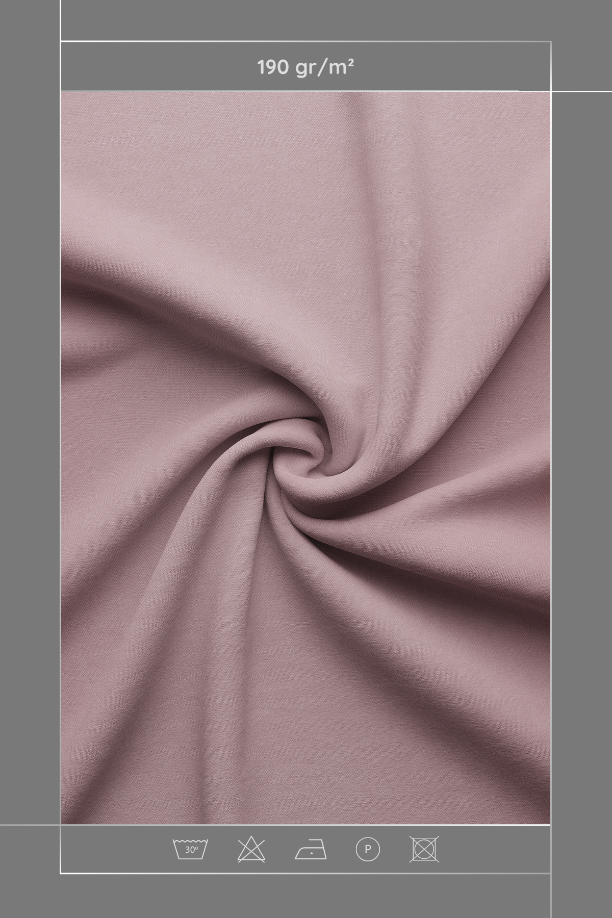 Kadife Dokulu Serisi Pudra Kumaş