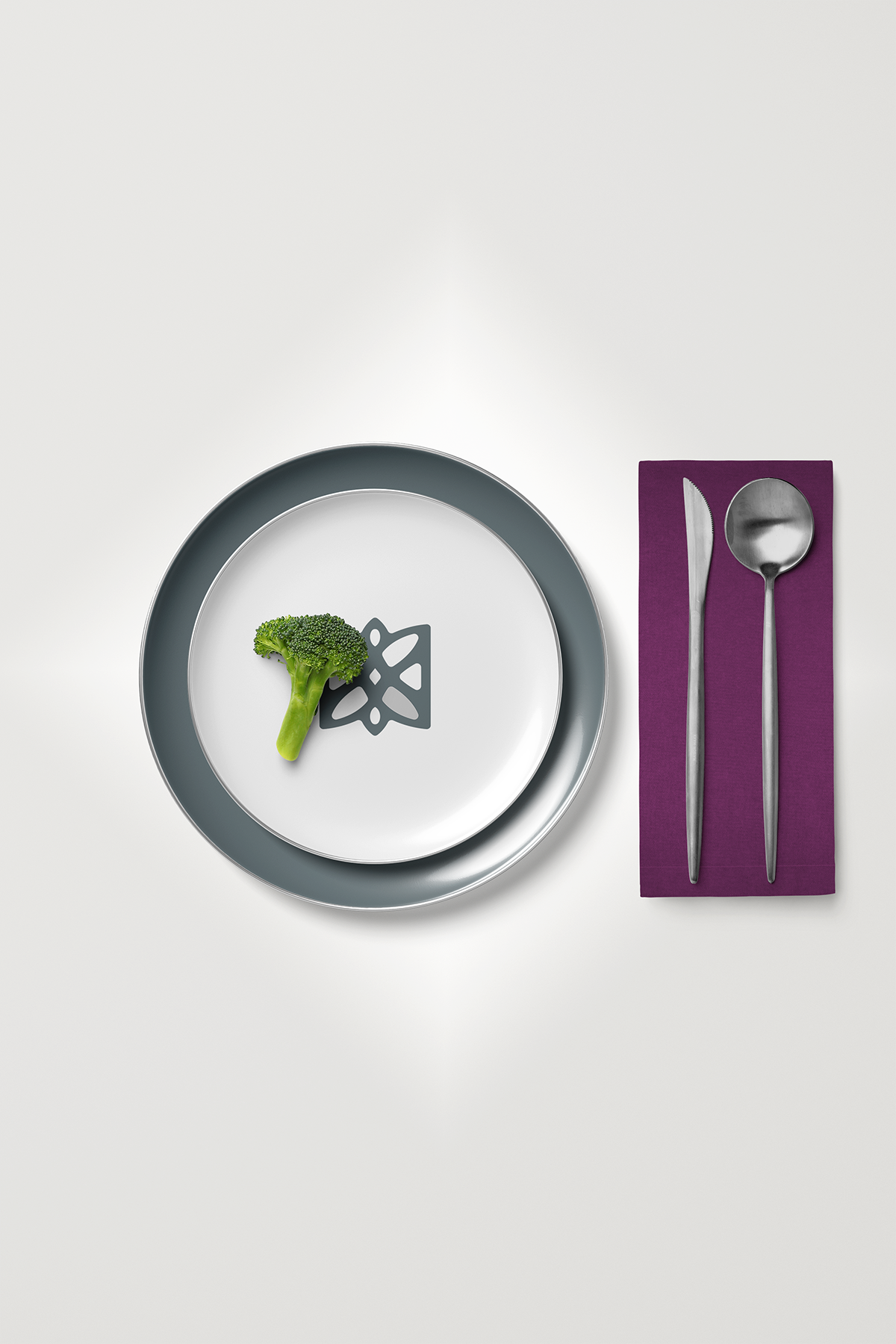 Kadife Dokulu Serisi Vişne 6'lı Servis Peçetesi