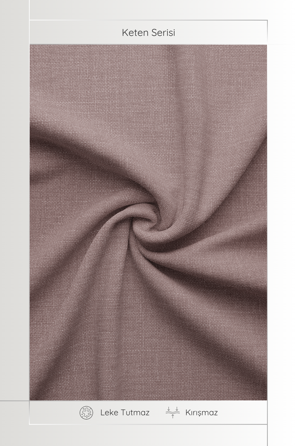 Keten Serisi Pudra Masa Örtüsü