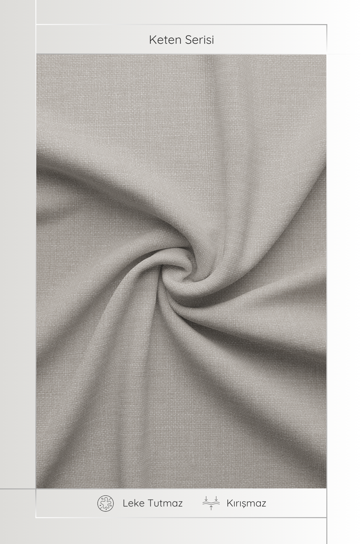 Keten Serisi Taş Masa Örtüsü